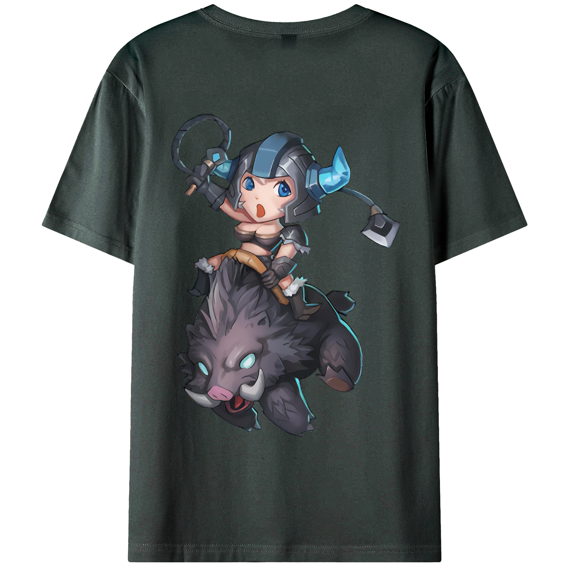 （画像用） リーグ・オブ・レジェンド League of Legends LOL 綿100％ メンズ半袖Tシャツ（バックプリント） 通気性